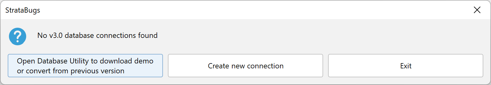 no connections